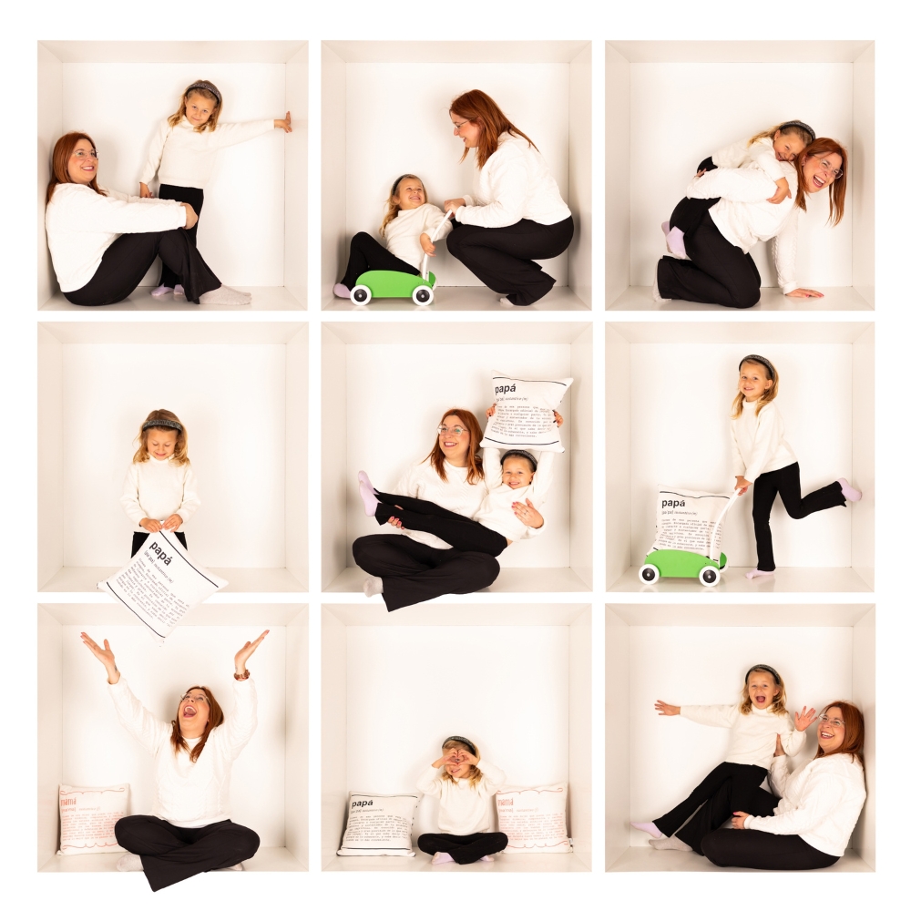 Sesión fotográfica infantil In the Box